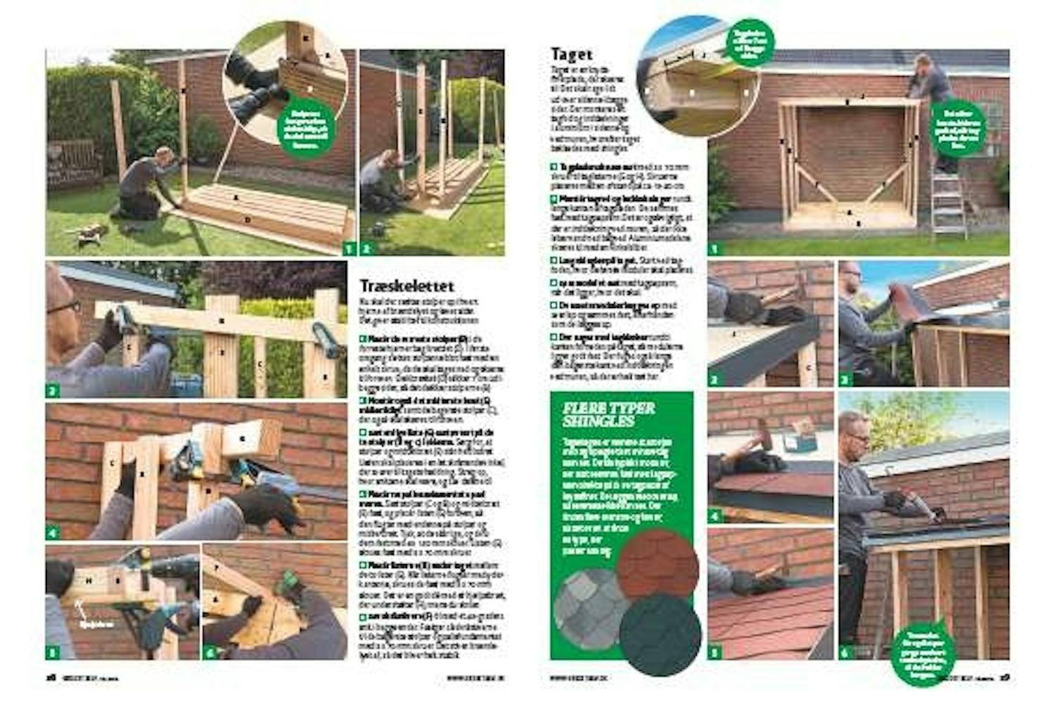 Byg brændeskur af paller Byg brændeskur af paller